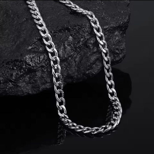 Stainless Steel Curb Cuban Chain